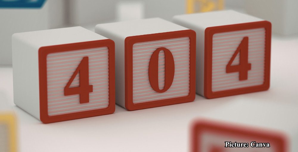 GNN Understanding the Impact of 404 Error Pages on Websites