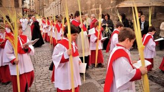 Photo Pope Leo XIV Emphasizes Peace and Condemns War During Palm Sunday Mass