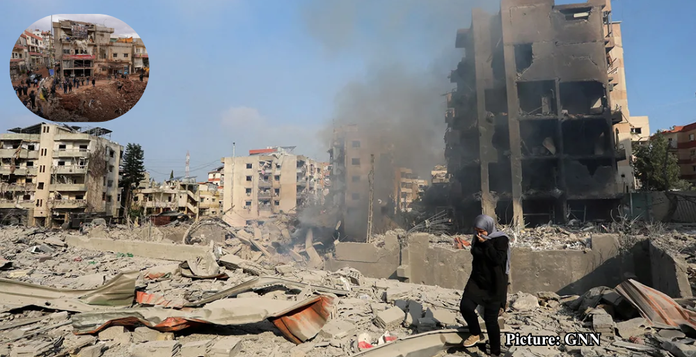 GNN Israeli Military Conducts Mass Demolitions in Southern Lebanon Raising Humanitarian Concerns