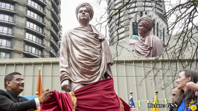 GNN Seattle Unveils Monument to Swami Vivekananda Celebrating Indian American Culture