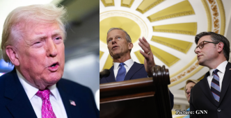 GNN Trump Thune and Johnson Reach Agreement to Address DHS Funding