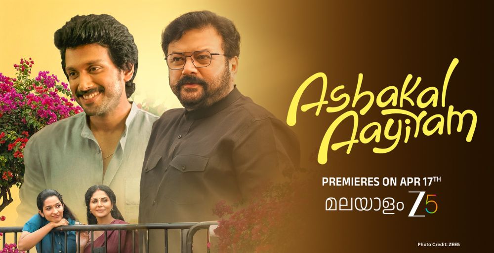 Malayalam ZEE5 Announces the Digital Premiere of ‘Ashakal Aayiram’ on April 17