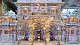 Photo Allegations of Worker Exploitation Surface Amid Construction of New Jersey's Largest Hindu Temple