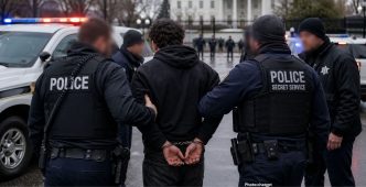 Photo Gunman Apprehended Near White House Correspondents' Dinner at Washington Hilton