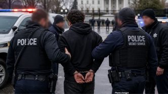 Photo Gunman Apprehended Near White House Correspondents' Dinner at Washington Hilton