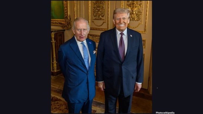 Photo Royal Diplomacy Amidst Domestic Turmoil King Charles III Begins High Stakes U S State Visit