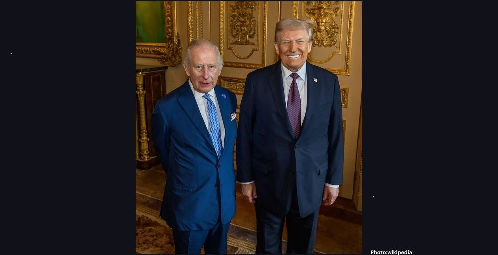 Photo Royal Diplomacy Amidst Domestic Turmoil King Charles III Begins High Stakes U S State Visit