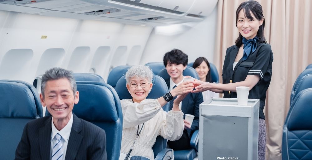 Photo Study Highlights Challenges of Aging Passengers on Airplane Evacuations