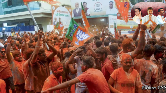 GNN BJP Secures Majority in West Bengal; DMK and Congress Win in Tamil Nadu and Kerala