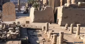 Excavation at Karnak Temple Reveals Roman Emperor Tiberius Depicted in Pharaonic Style