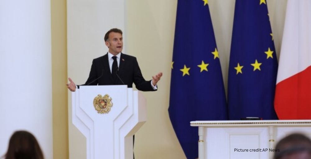 GNN Macron Criticizes U S Tariff Threats Amidst Geopolitical Tensions