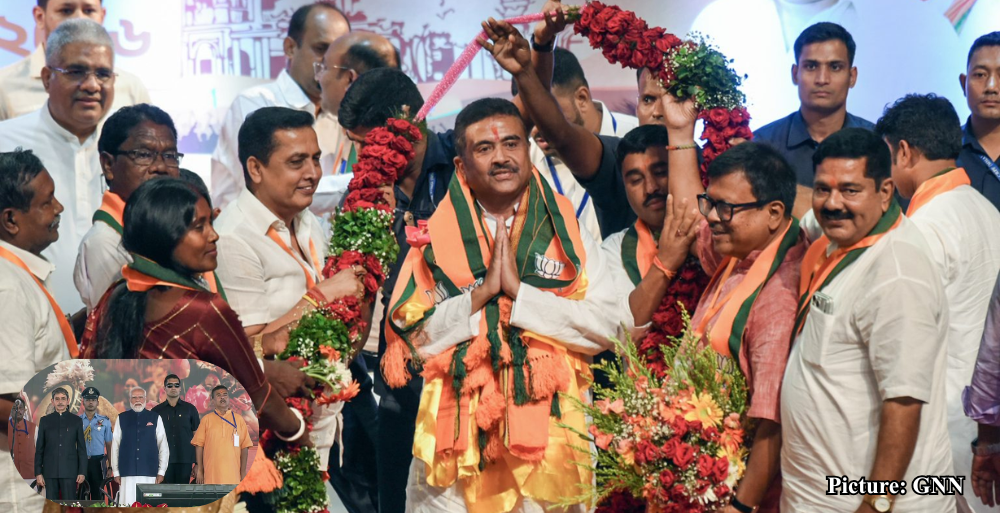 GNN Suvendu Adhikari Sworn in as First BJP Chief Minister of West Bengal