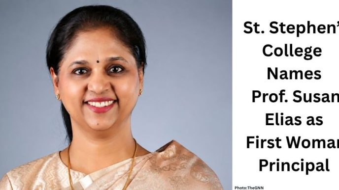 Historic Appointment: St. Stephen’s College Names Prof. Susan Elias as First Woman Principal