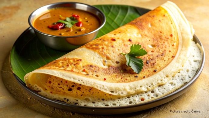 Masala Dosa Ranked Sixth in Global Pancake Rankings by TasteAtlas