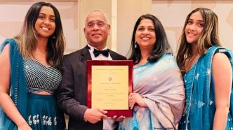Ajay Ghosh Honored at GOPIO-CT 20th Anniversary Gala Alongside Distinguished Indian American Leaders