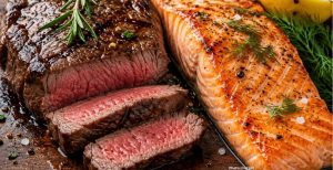 Beef and Salmon: A Nutritional Comparison for Iron and Blood Sugar Management