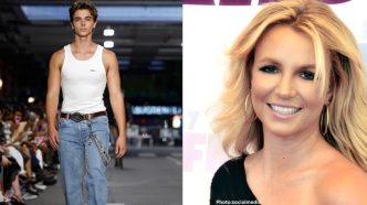 Britney Spears' Sons Make Their Modeling Debut at Paris Fashion Week