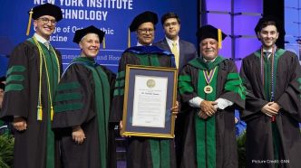 New York Institute of Technology Confers Doctor of Science (Honoris Causa)upon Dr. Krishan Kumar