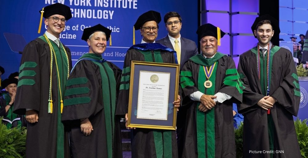 New York Institute of Technology Confers Doctor of Science (Honoris Causa)upon Dr. Krishan Kumar