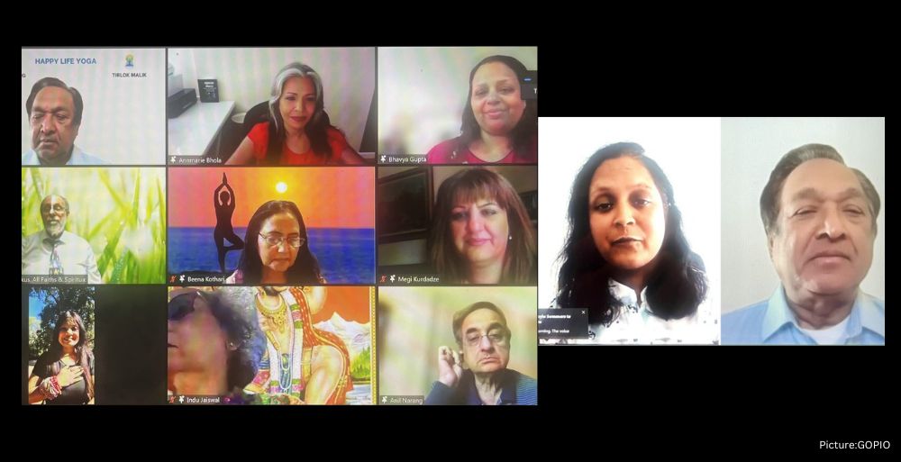 GOPIO and Indian Consulate Mark International Day of Yoga 2026 With Global Virtual Wellness Event