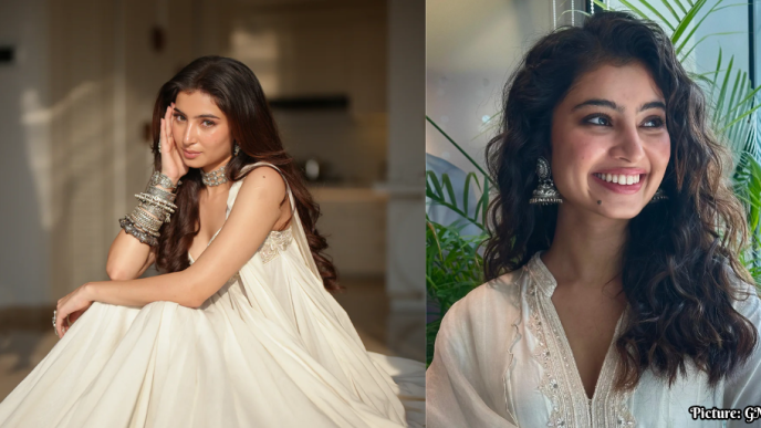 Sara Arjun Showcases Modern Elegance in Mughal-Inspired Anarkali
