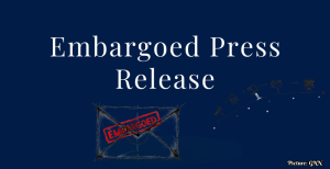 Upcoming News Release Under Embargo Set for June 21, 2026