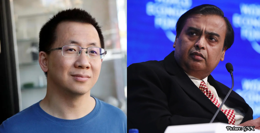 Zhang Yiming Surpasses Mukesh Ambani as Asia’s Second Richest Individual Amid ByteDance's Growth