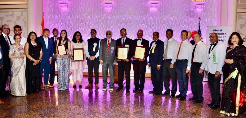 GOPIO CT Awardees with dignitaries and chapter organizers