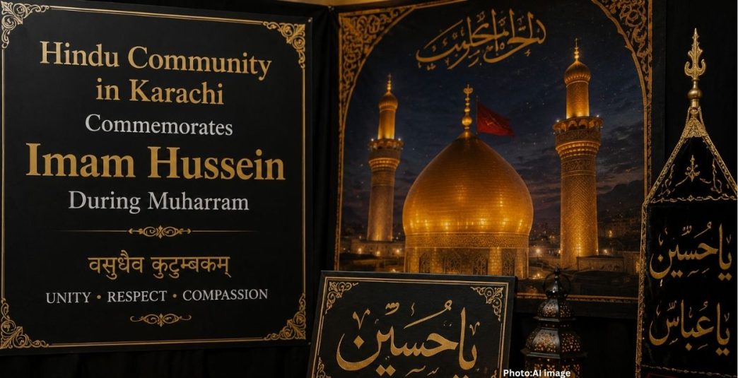 Hindu Community in Karachi Commemorates Imam Hussein During Muharram