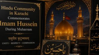 Hindu Community in Karachi Commemorates Imam Hussein During Muharram