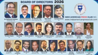 Indo-American Press Club (IAPC) Announces 2026 Board of Directors
