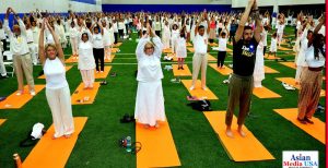 Breath of Unity: Thousands Gather for Chicagoland's Largest International Yoga Day Celebration