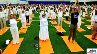 Breath of Unity: Thousands Gather for Chicagoland's Largest International Yoga Day Celebration