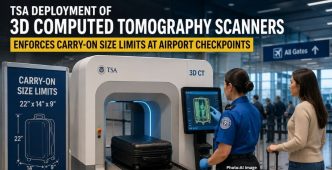 TSA Deployment of 3D Computed Tomography Scanners Enforces Carry-On Size Limits at Airport Checkpoints