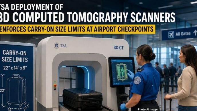 TSA Deployment of 3D Computed Tomography Scanners Enforces Carry-On Size Limits at Airport Checkpoints