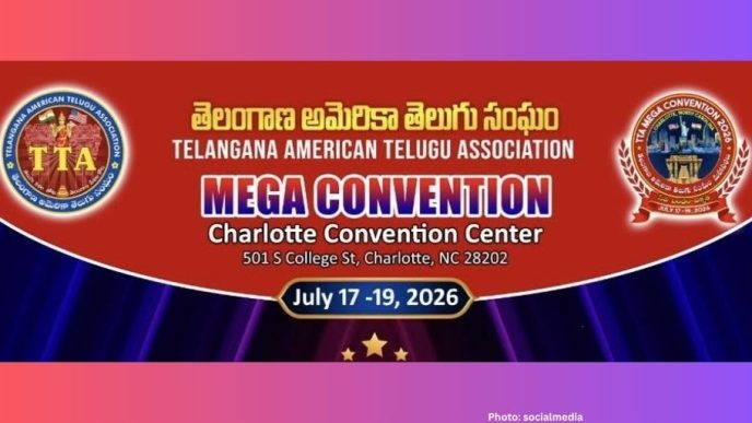 Telangana American Telugu Association to Host Mega Convention 2026 in Charlotte
