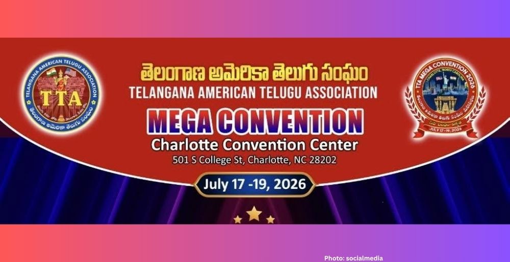 Telangana American Telugu Association to Host Mega Convention 2026 in Charlotte