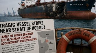Tragic Vessel Strike Near Strait of Hormuz: Family of Indian Seafarer Aditya Sharma Demands Accountability and Repatriation