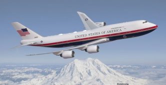 Trump Unveils New Air Force One Aircraft at Joint Base Andrews