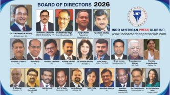 Indo-American Press Club (IAPC) Announces 2026 Board of Directors