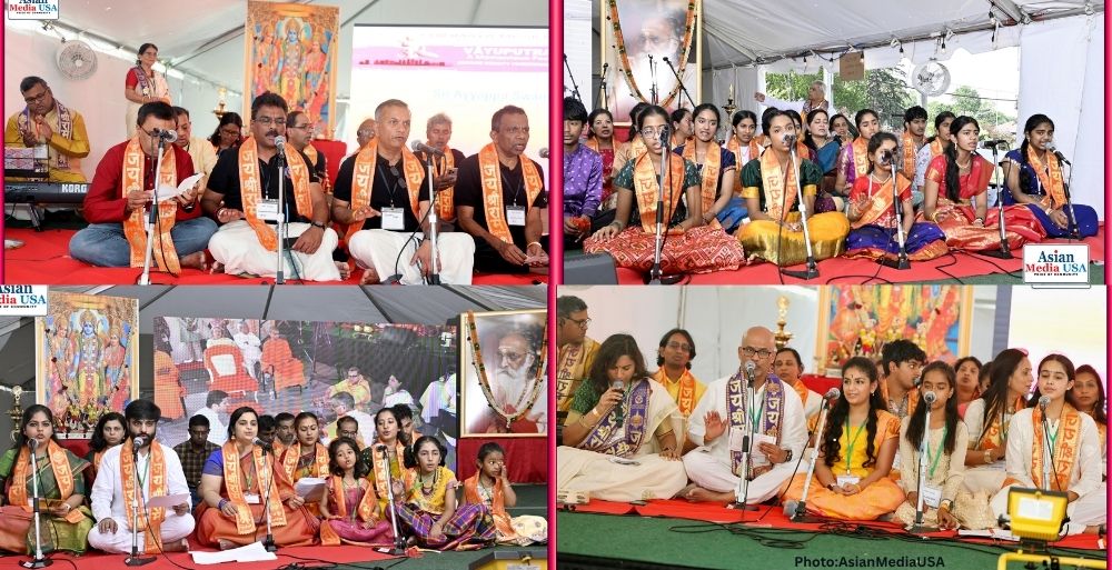 1 Vayuputra in Windy City Thousands Celebrate Chinmaya Mission’s 75th Anniversary with Hanuman Havan & Family Mela
