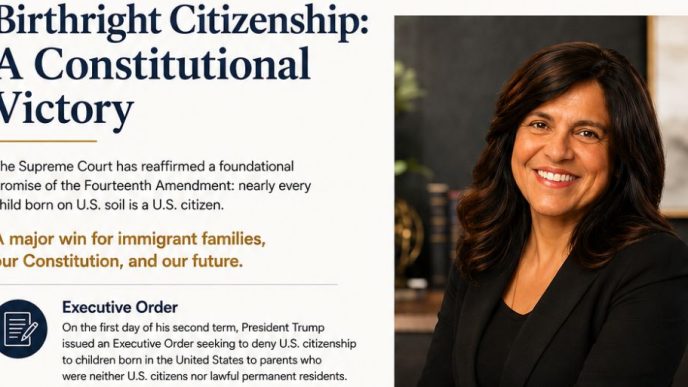 Birthright Citizenship: A Constitutional Victory