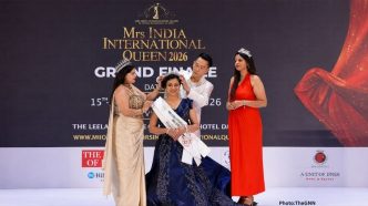 Dr. Alice Mathew ( Las Vegas) Wins Double Honour at Mrs. India International Queen 2026
