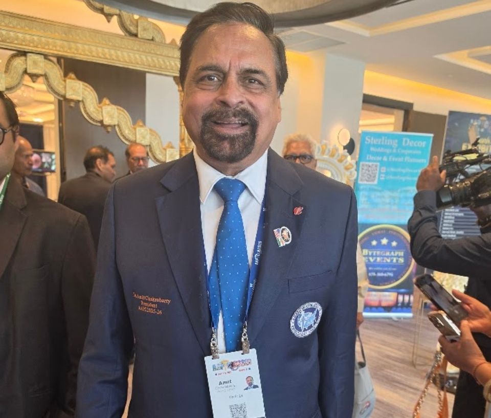 Dr Amit Chakrabarty, President of AAPI