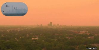Canadian Wildfires Cause Unhealthy Air Quality Across the U.S. Amid Extreme Heat Wave