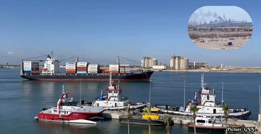 Drone Strike Causes Fire at Damietta Port Amid Rising U.S.-Iran Tensions