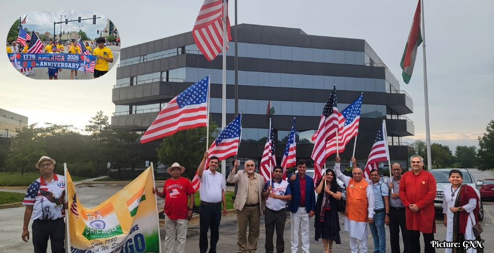 Indian Americans Celebrate 250th Anniversary of U.S. Independence in Skokie and Schaumburg