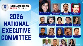 Indo-American Press Club (IAPC) Announces National Executive Committee for 2026 Term