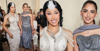 Isha Ambani and Cardi B Shine at Paris Haute Couture Week Showcasing Rahul Mishra's Devi Fall 2026 Collection