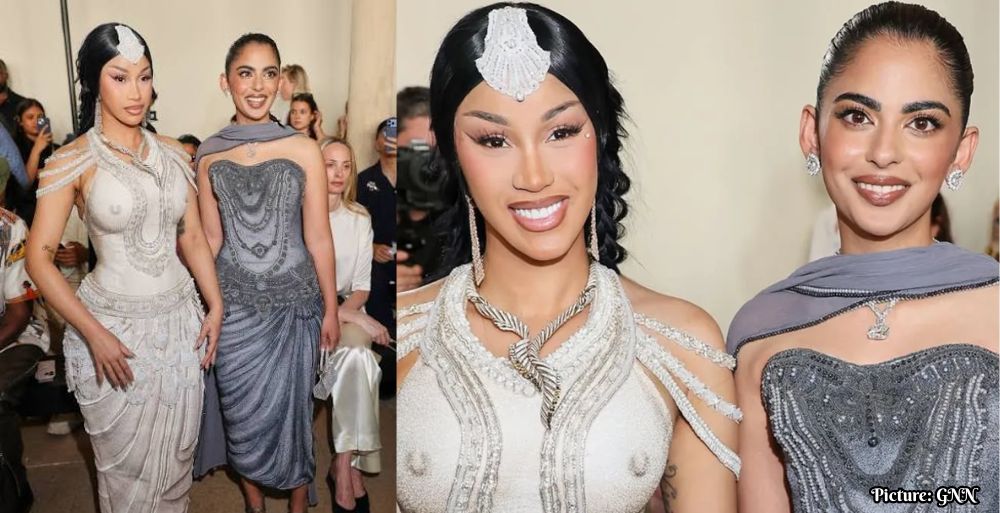Isha Ambani and Cardi B Shine at Paris Haute Couture Week Showcasing Rahul Mishra's Devi Fall 2026 Collection